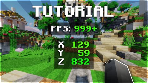 Установка FPS counter в Minecraft PE: