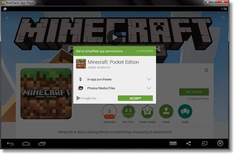 Установка Minecraft Pocket Edition на PC: обзор