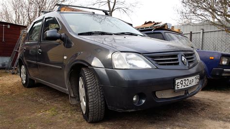 Уход за оцинкованным кузовом Renault Logan 2007 года выпуска