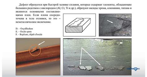 Физические изменения на поверхности металла