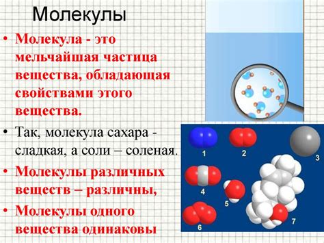 Физические свойства металлических молекул