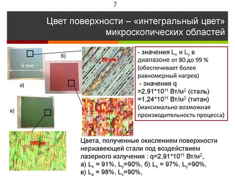 Формирование чистой металлической поверхности