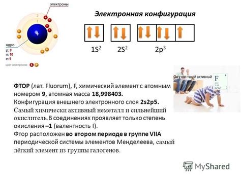 Фтор - самый активный химический элемент