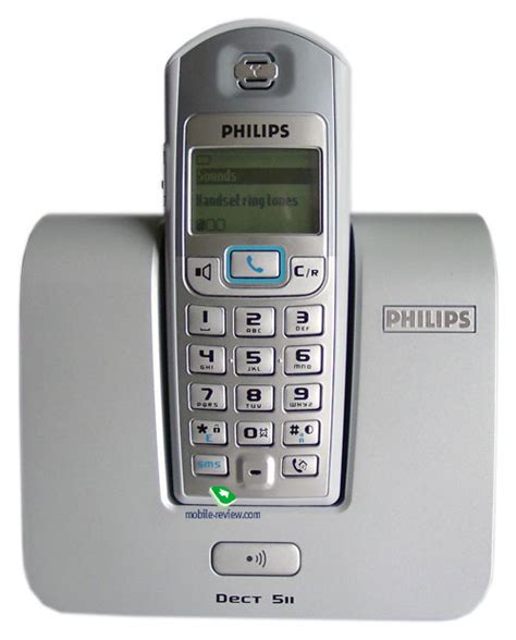 Функциональность телефона DECT Philips D4551MB-51