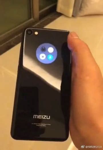 Функциональность телефона Meizu с экраном сзади