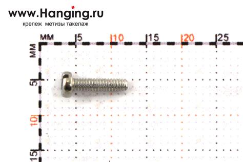 Характеристики винта Din 84 м2х8 с цилиндрической головкой