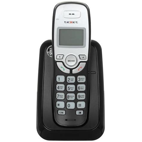 Характеристики телефона DECT Texet TX D6905A Black