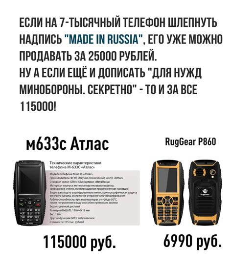 Характеристики телефона Dugi с 58-м проектом