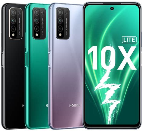 Характеристики телефона Honor 10X Lite