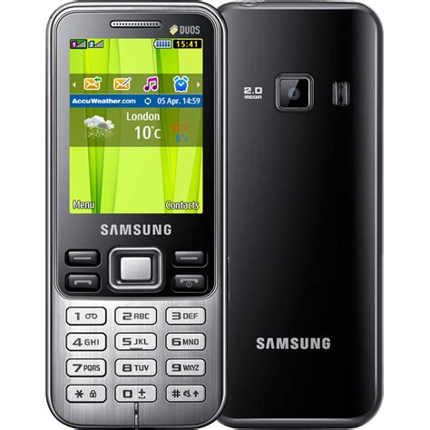 Характеристики телефона Samsung Duos GT C3322