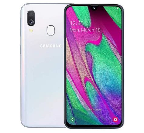 Характеристики телефона Samsung Galaxy A40