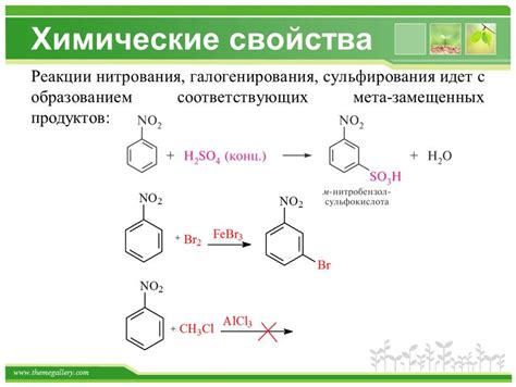 Химические свойства продуктов реакции