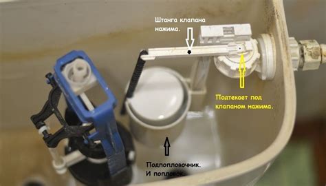 Что делать, если течет сливная арматура унитаза?