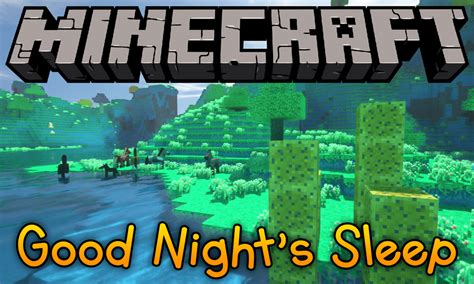 Что такое мод Good Night's Sleep в Minecraft