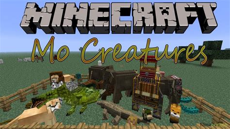 Что такое мод mo creatures в Minecraft?