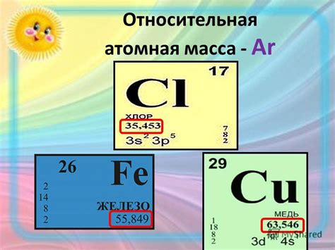 Что такое относительная атомная масса?