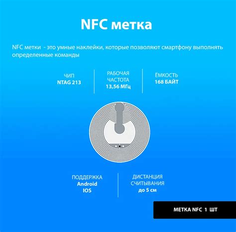 Что такое NFC наклейка NTAG213?