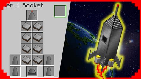 Шаг за шагом: Как создать ракету в майнкрафте