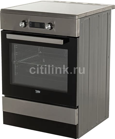 Электрическая плита Beko FSM69300GXT: стеклокерамика нержавеющая сталь