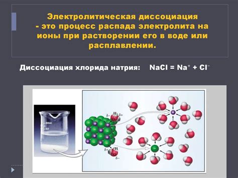 Электролитическая диссоциация: влияние на коррозионную стойкость