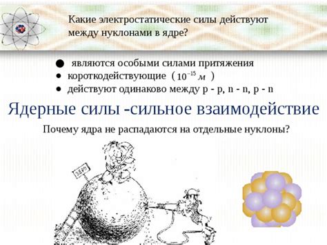 Электростатические силы притяжения