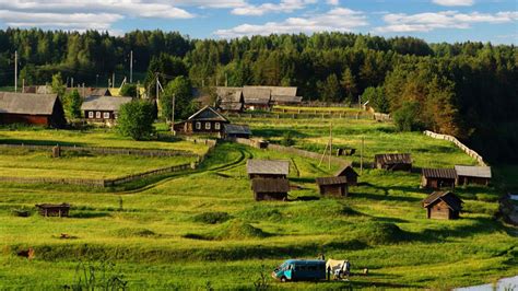 Яблоки в деревнях и поселениях