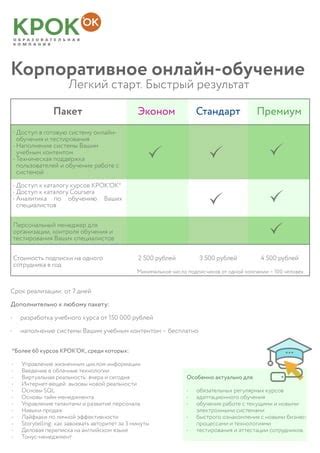  Возможность тестирования и ознакомления с товарами 