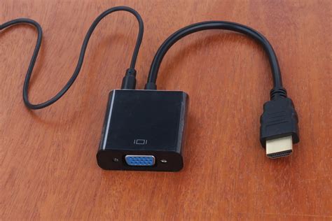  Использование HDMI-переходника 