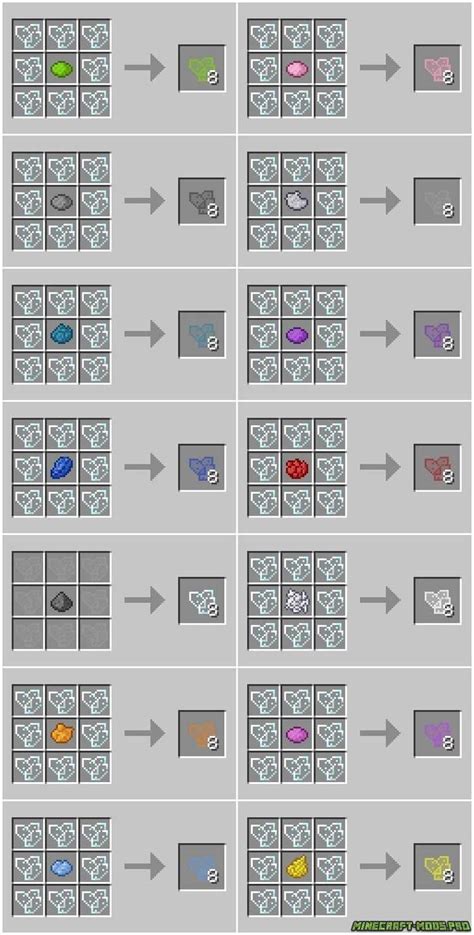  Начало работы: выбор источника окрашенного стекла в Майнкрафт 