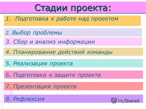  Подготовка к работе: стадии и особенности 