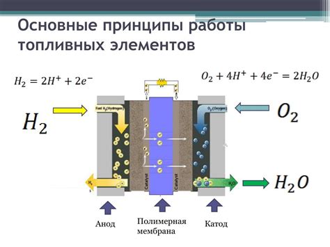  Роль электродов в процессе 