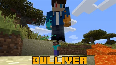  Увеличь свой мир с помощью мода для Майнкрафт Gulliver Mod! 