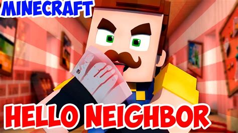 Hello neighbor мод майнкрафт