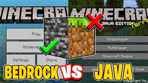 Java Edition и Bedrock Edition — подробный обзор