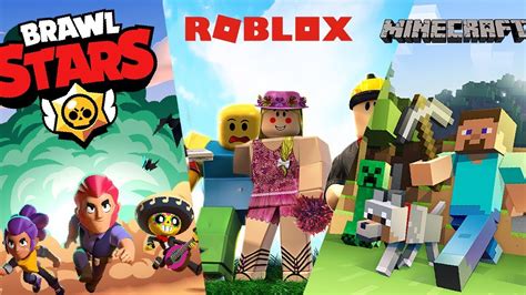 Minecraft, Roblox и Brawl Stars: популярность и особенности