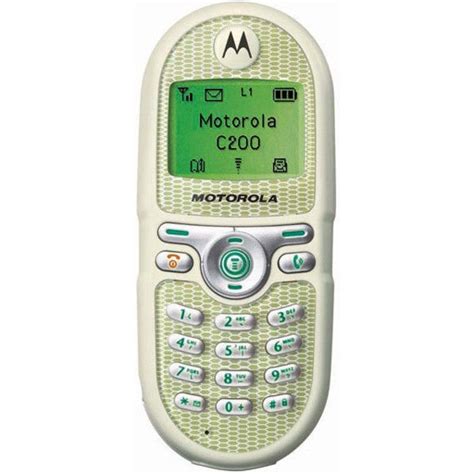 Motorola C200: недорогой и простой в использовании