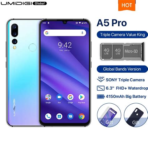 UMIDIGI A5 Pro: новый телефон с высокой производительностью и отличной камерой