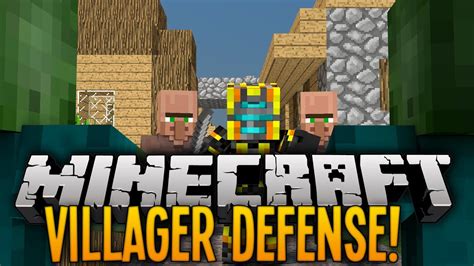 Villager Defense - недостающее звено в Minecraft